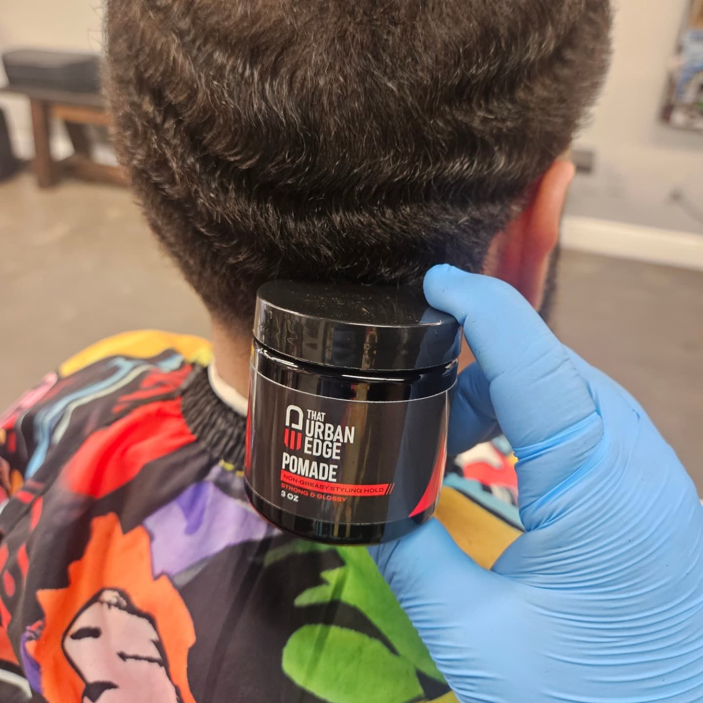Premium pomade styling